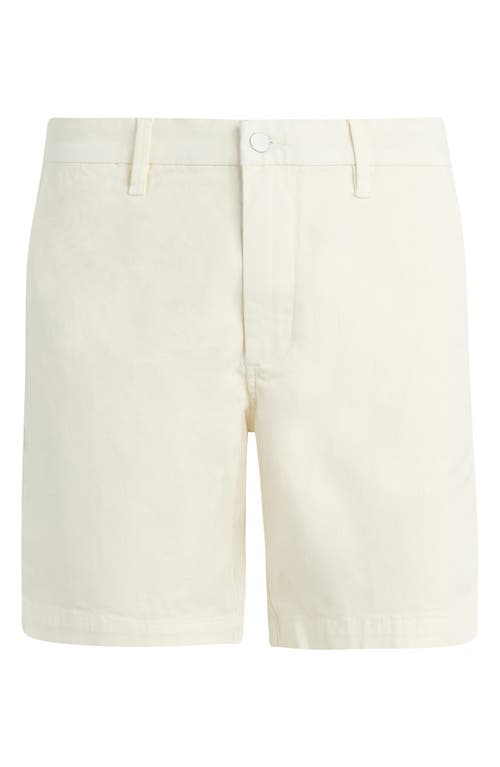Joe's Palmer Stretch Twill Shorts In Chalk