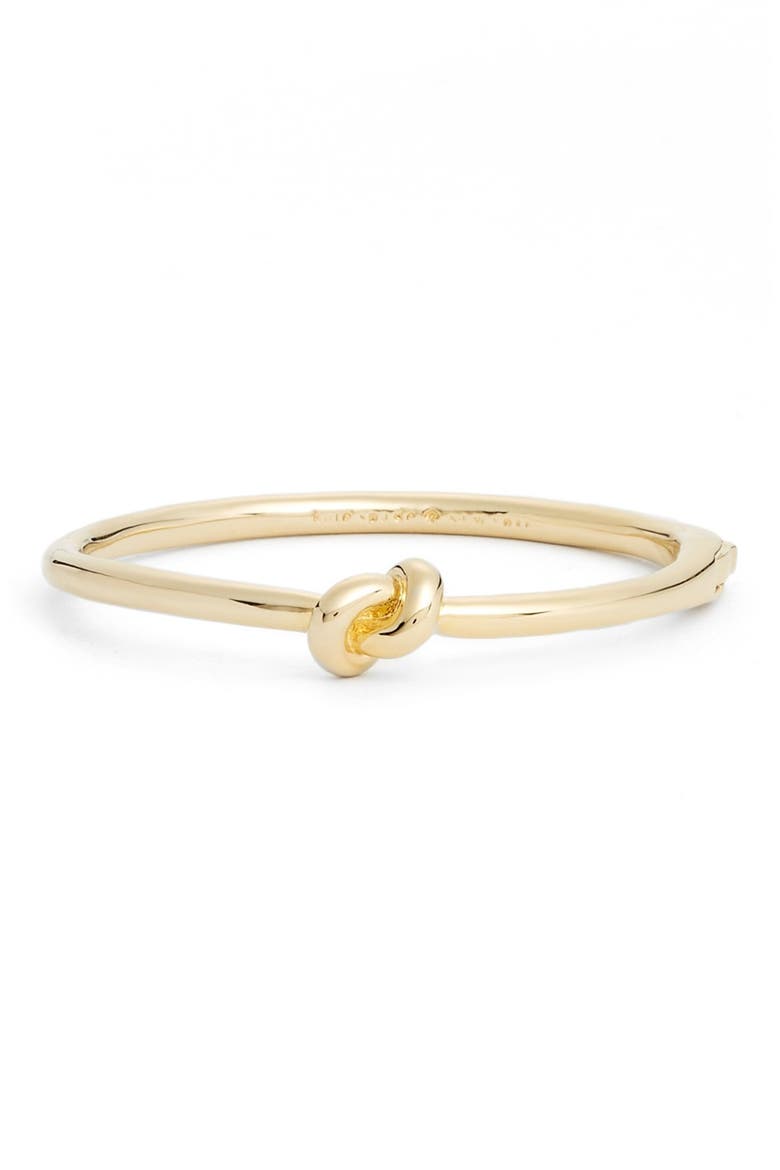 'sailors knot' bangle, Main, color, GOLD