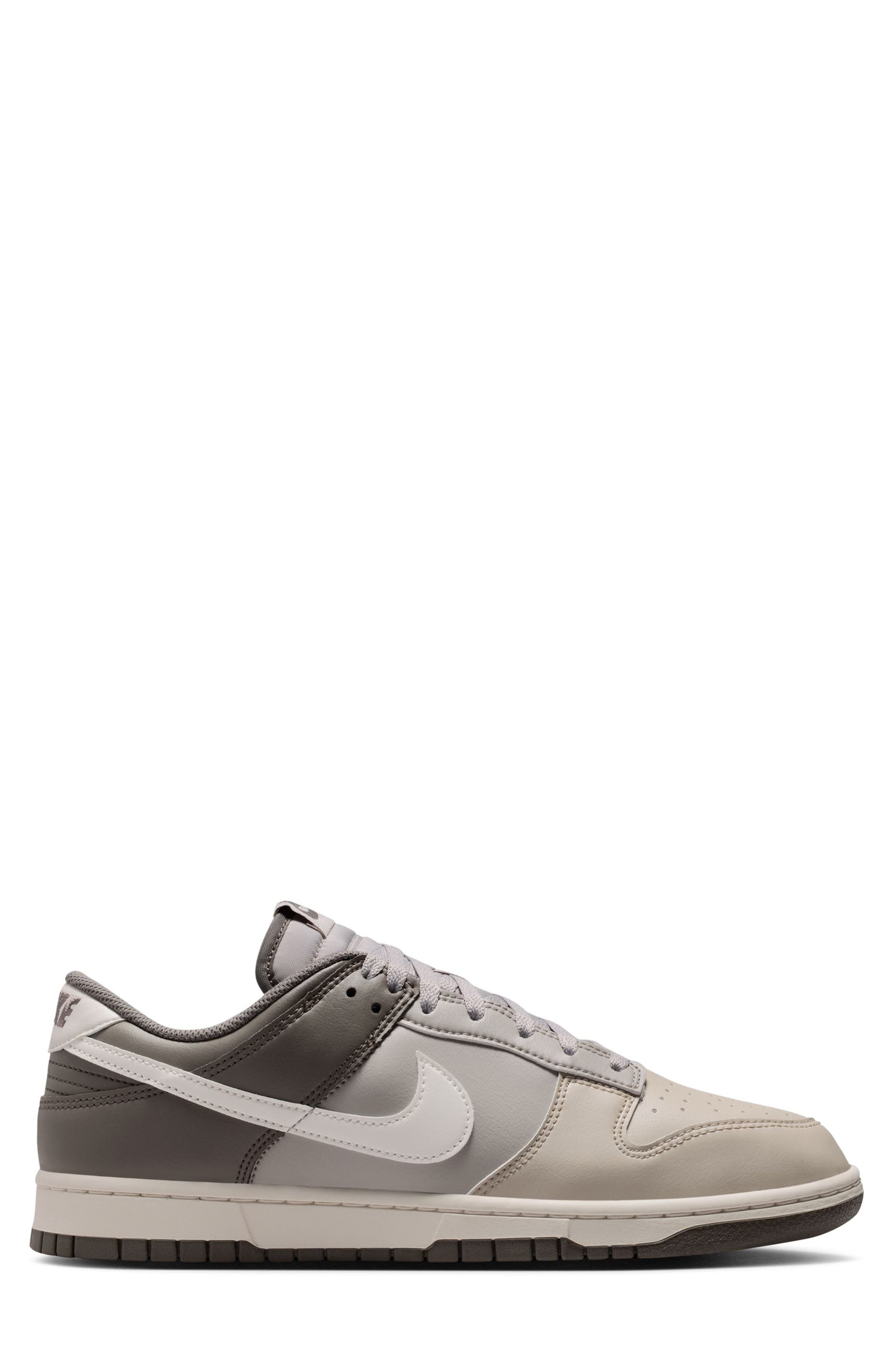 Nike Dunk Low Basketball Sneaker, Alternate, color, College Grey/ Phantom