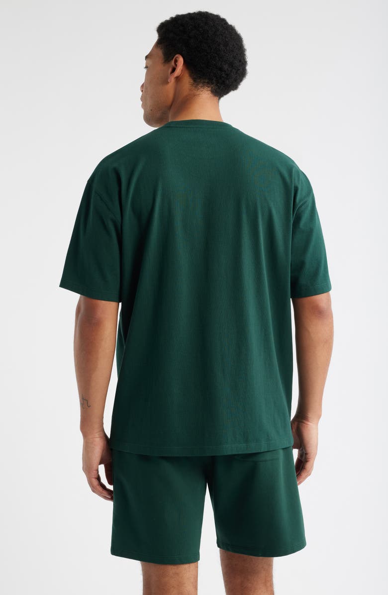 Recess Pickleball x Zella Court Oversize Cotton T-Shirt, Alternate, color, Green Park