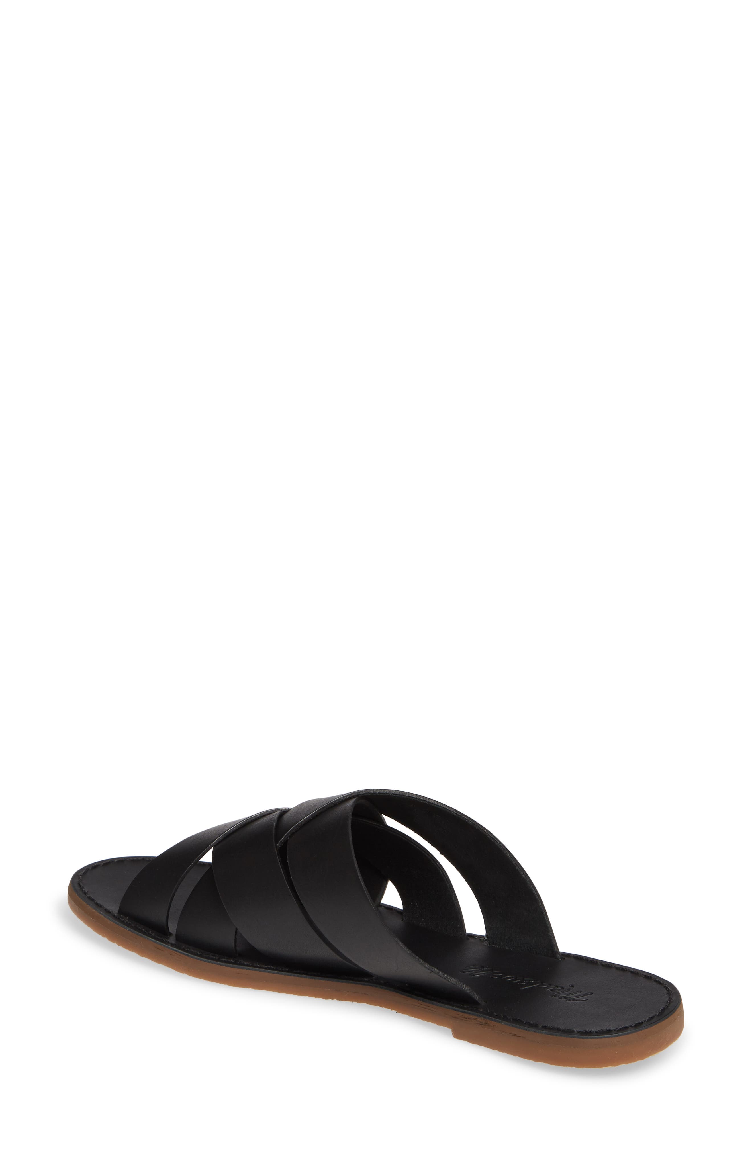 Madewell The Boardwalk Woven Slide Sandal, Alternate, color, 