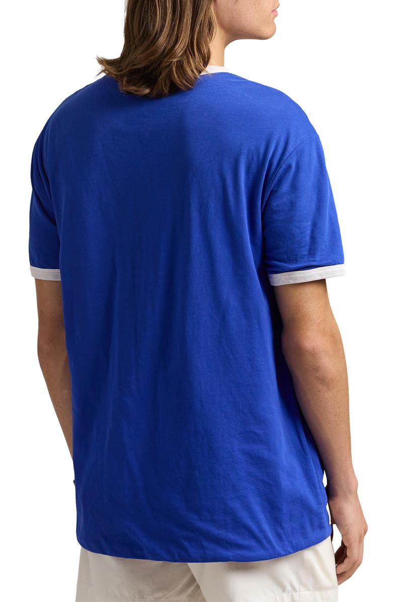 Polo Ralph Lauren Uneven Jersey Graphic T-Shirt, Alternate, color, Cruise Royal Multi