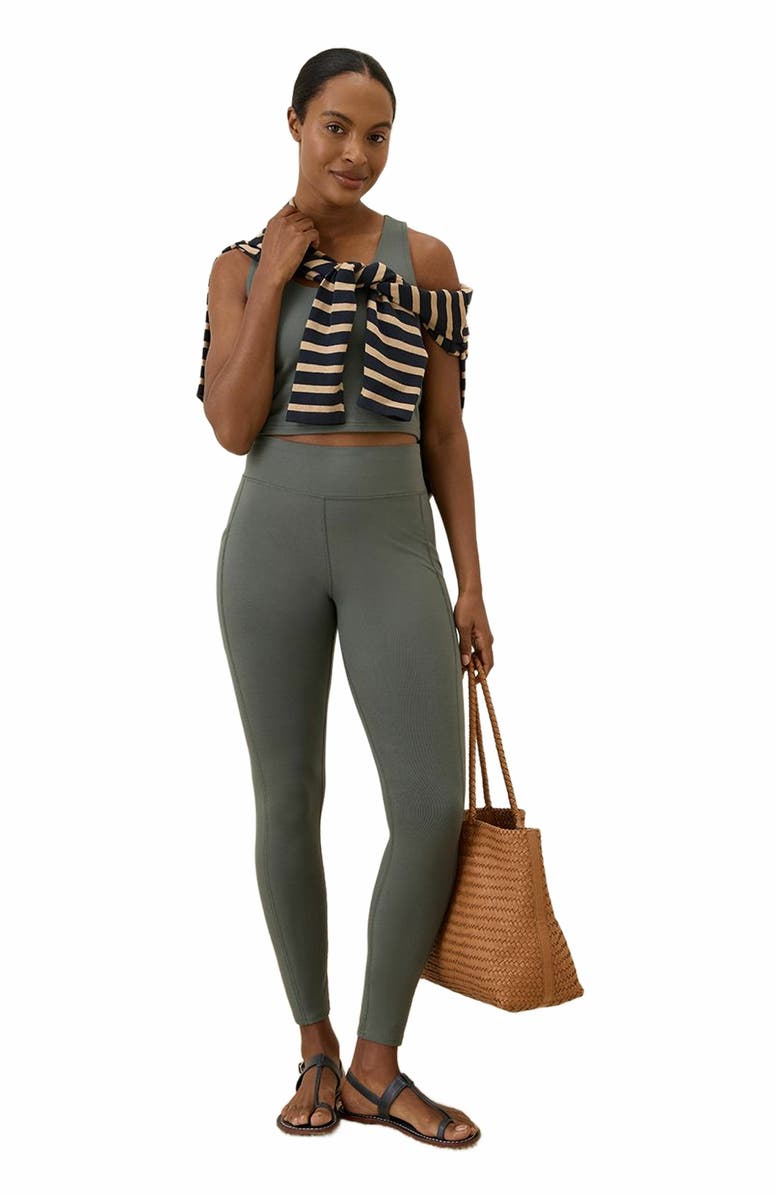 Pact On the Go-To Pocket Legging, Main, color, Castor Grey