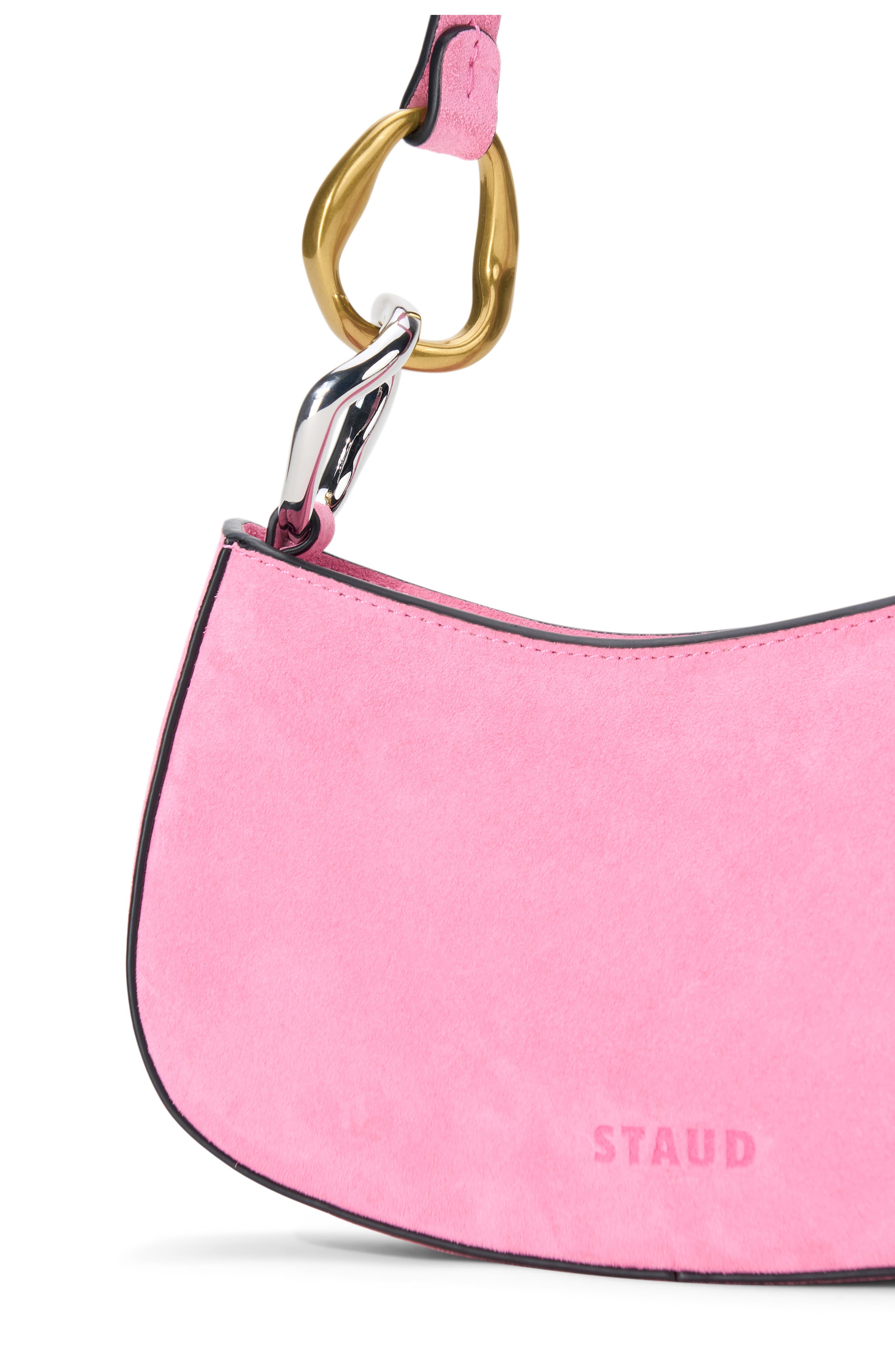 Ollie Suede Shoulder Bag, Alternate, color, ORCHID