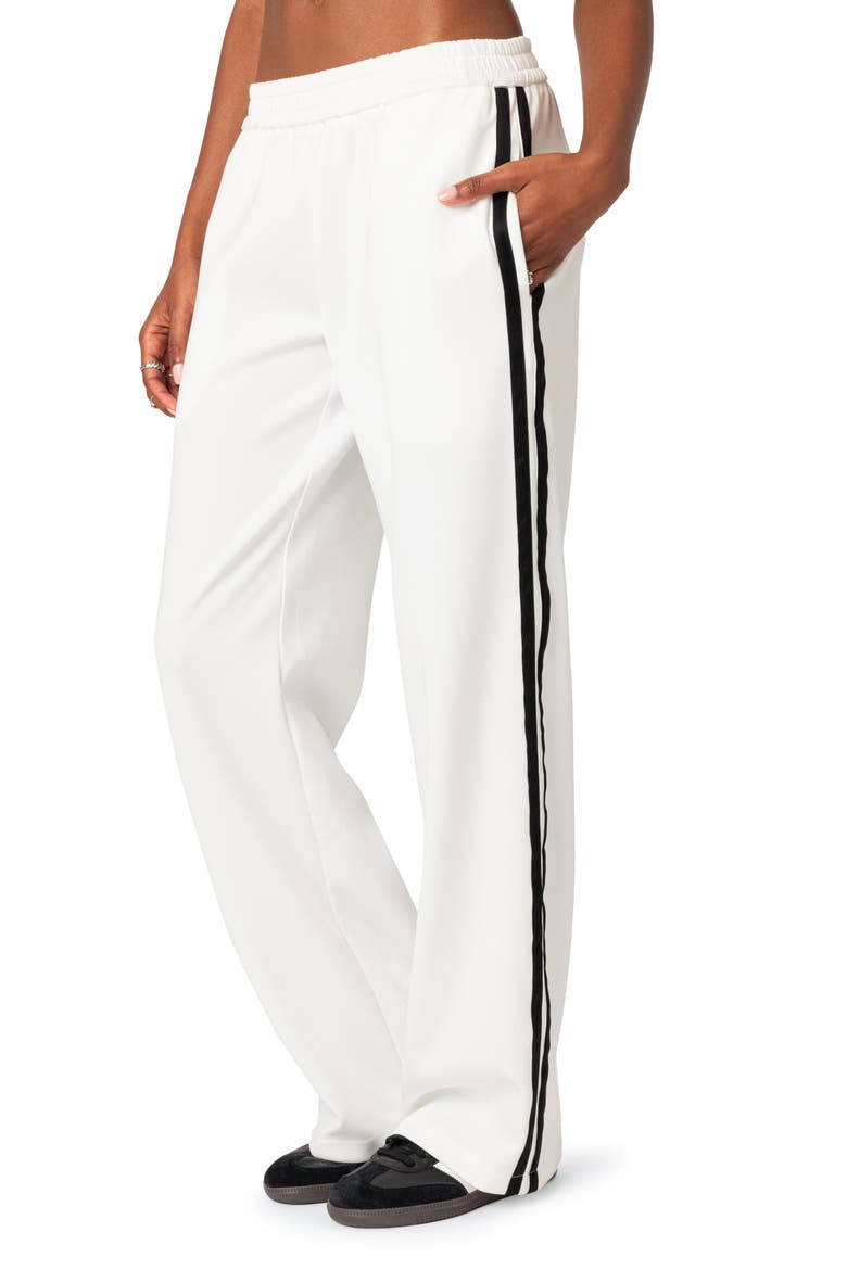 Robyn Track Pants, Alternate, color, WHITE