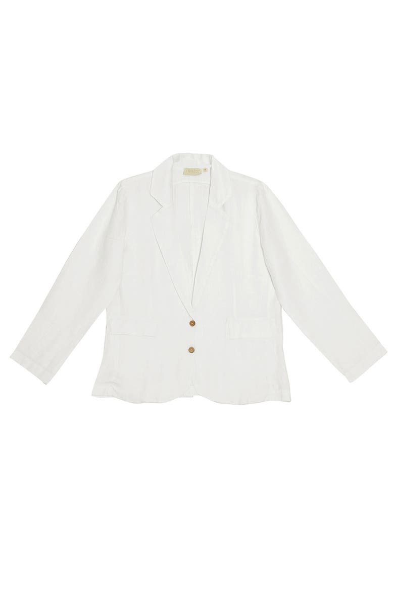 The She's Everything Blazer, Alternate, color, White