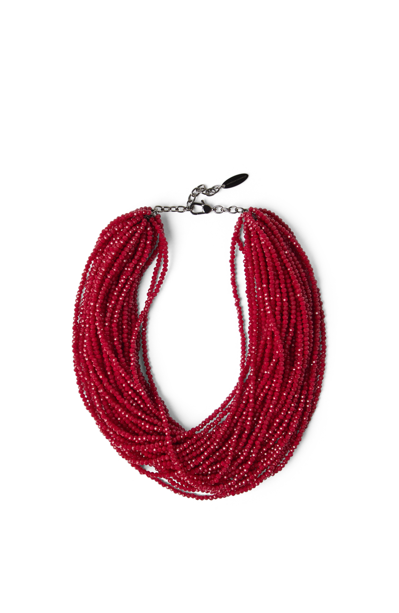 Brunello Cucinelli Vetro and Silver necklace, Main, color, 