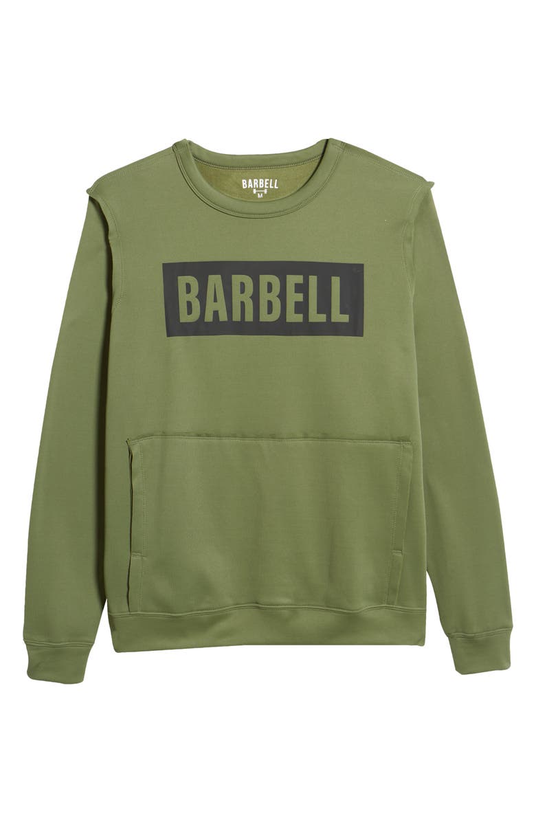 Barbell Apparel Logo Sweatshirt, Alternate, color, 