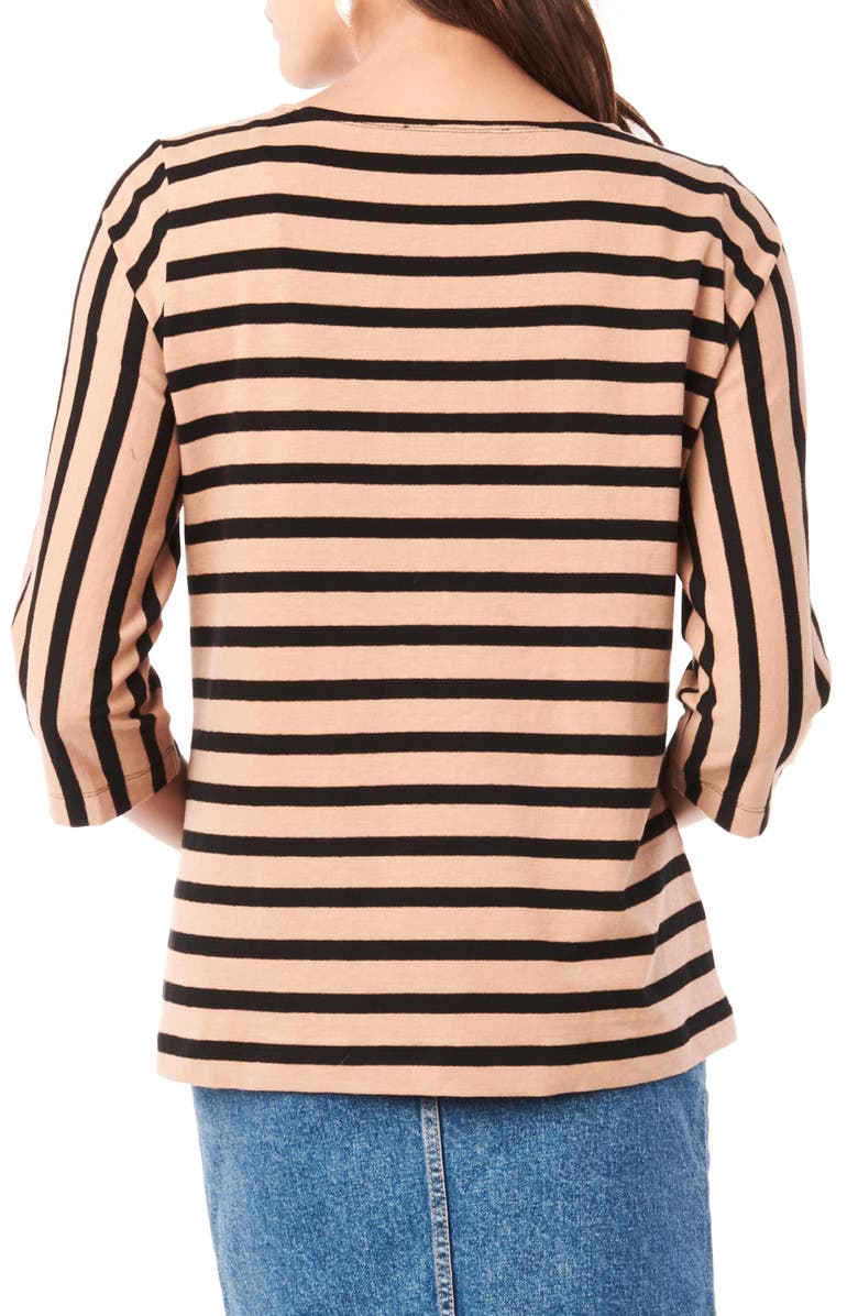 Loyal Hana Tory Stripe Maternity/Nursing Shirt, Alternate, color,