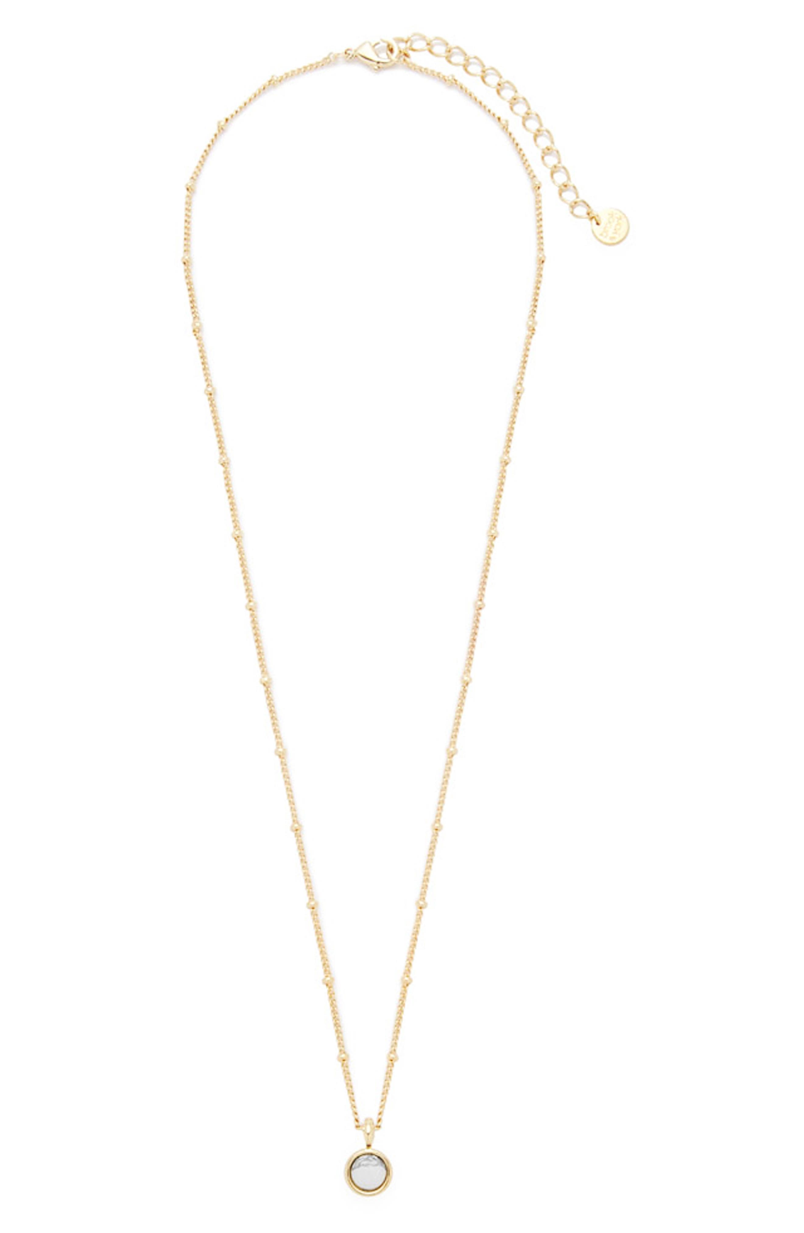 Brook and York Nola Stone Pendant Necklace