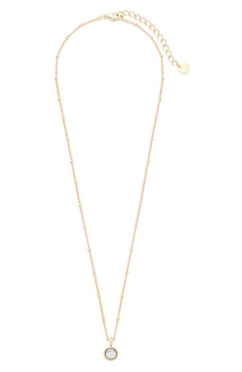 Nola Stone Pendant Necklace