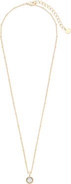Brook and York Nola Stone Pendant Necklace