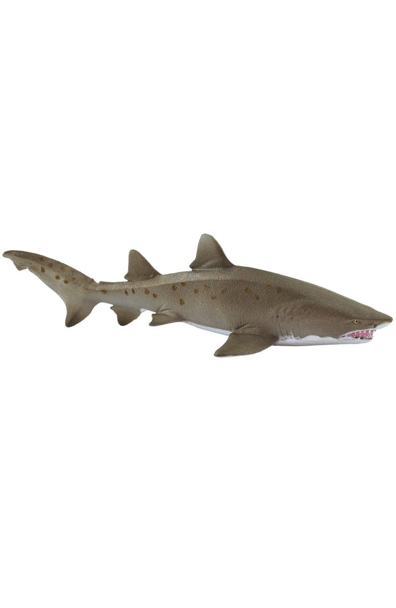Safari Ltd. Sand Tiger Shark Kids Toy Figure, Main, color, NO COLOR