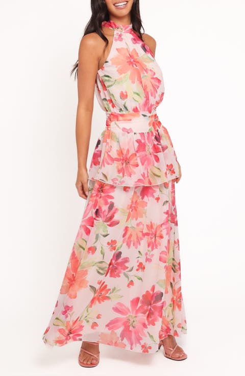 Martha Floral Tiered Maxi Dress