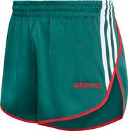 adidas Originals Side Stripe Satin Shorts