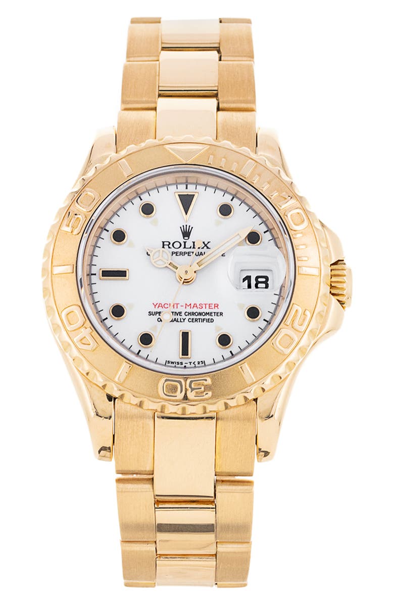 Watchfinder & Co. Rolex Preowned Yacht-Master Automatic Bracelet Watch, 29mm, Main, color, 