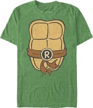 TEENAGE MUTANT NINJA TURTLES Men's Teenage Mutant Ninja Turtles Raphael Costume  Graphic T-Shirt