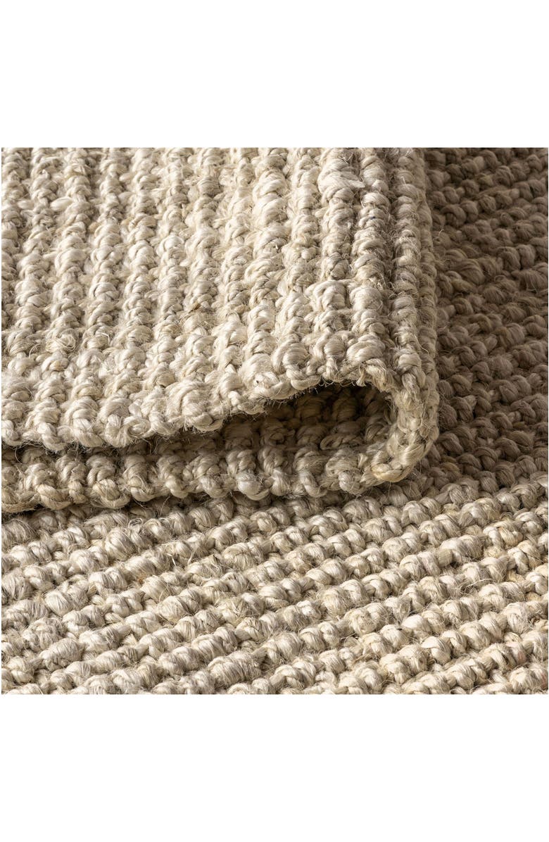 JONATHAN Y Hiro Hand Woven Chunky Jute Area Rug, Alternate, color, Ivory