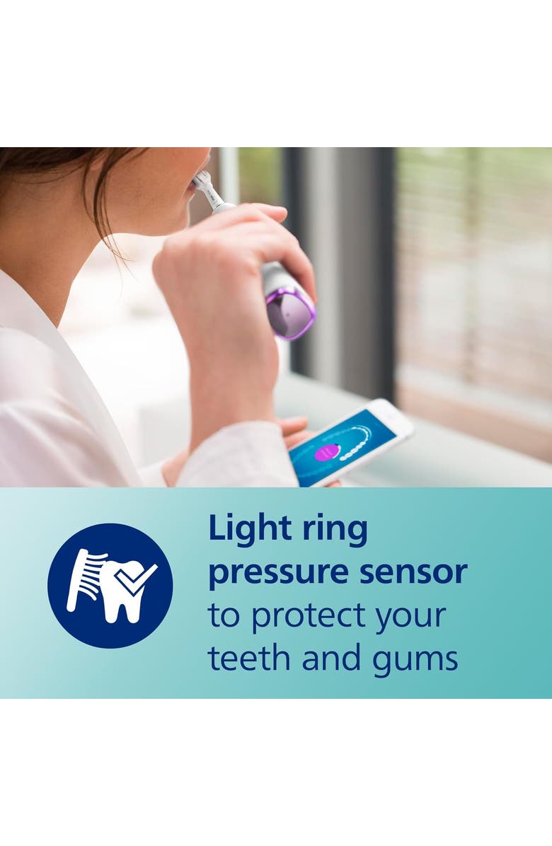 Philips Sonicare DiamondClean Smart 9300 Electric Toothbrush White, Alternate, color, White