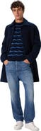 Missoni Double Knit Coat With Zigzag Pattern