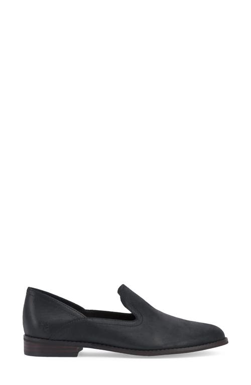 Lucky Brand Ellanzo Leather Loafer In Black