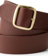Lands' End Reversible Denim Belt
