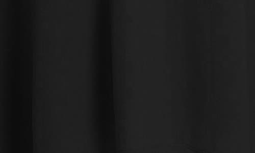 Maggy London Flutter Sleeve Tie Waist Midi Dress In Black
