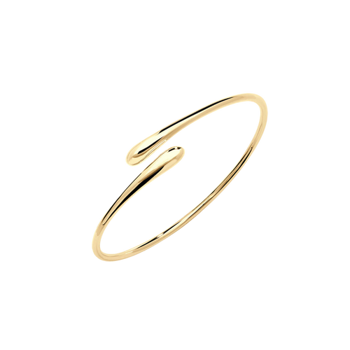 Shop Lucy Quartermaine Cross Open Drop Bangle