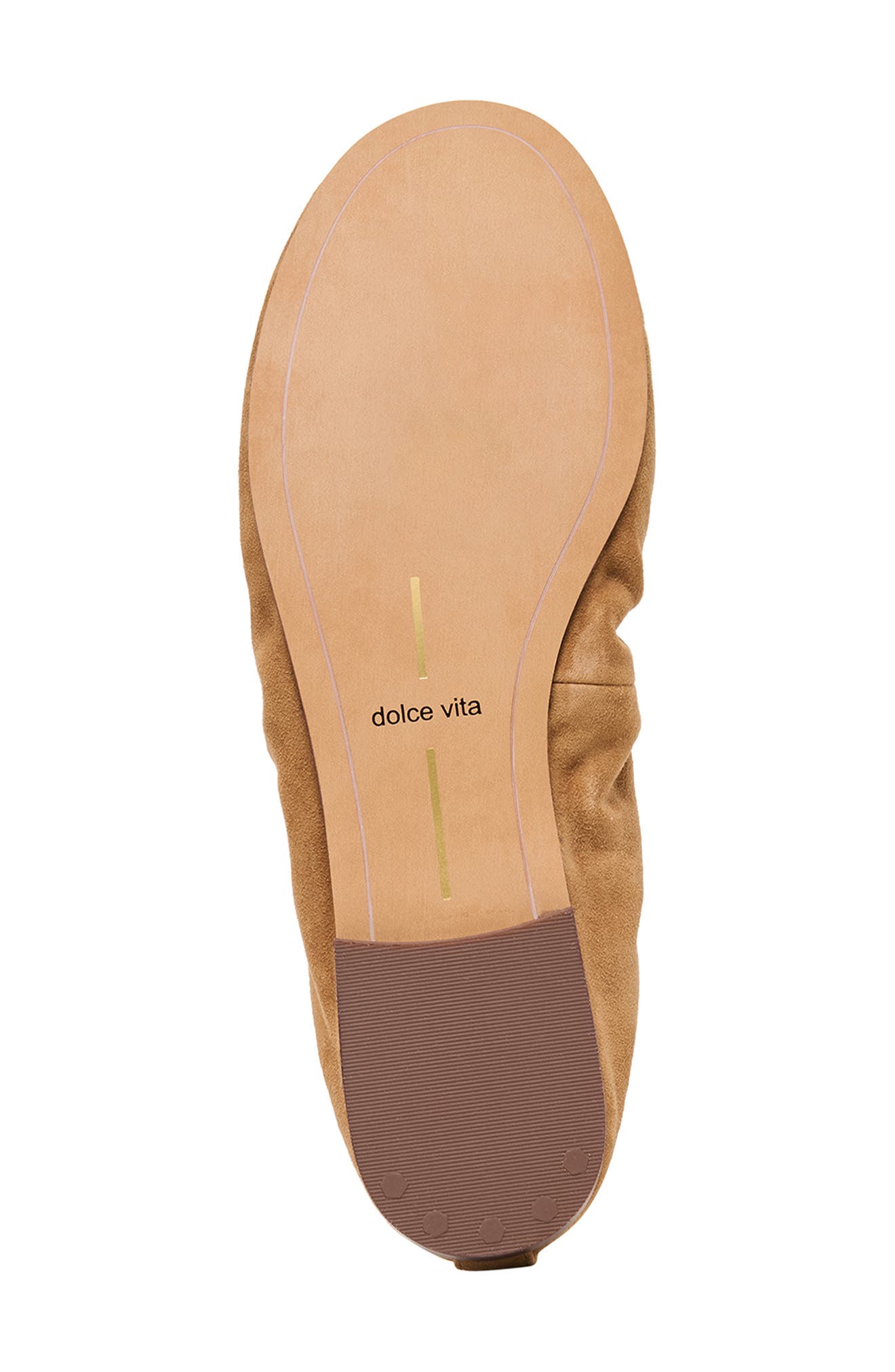 Conrad Ballet Flat, Alternate, color, LIGHT BROWN SUEDE