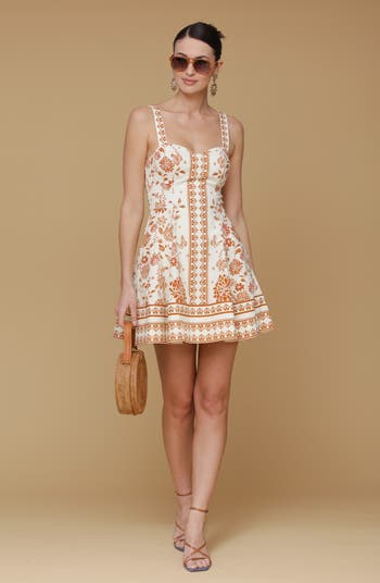 Sweetheart Fit & Flare Minidress