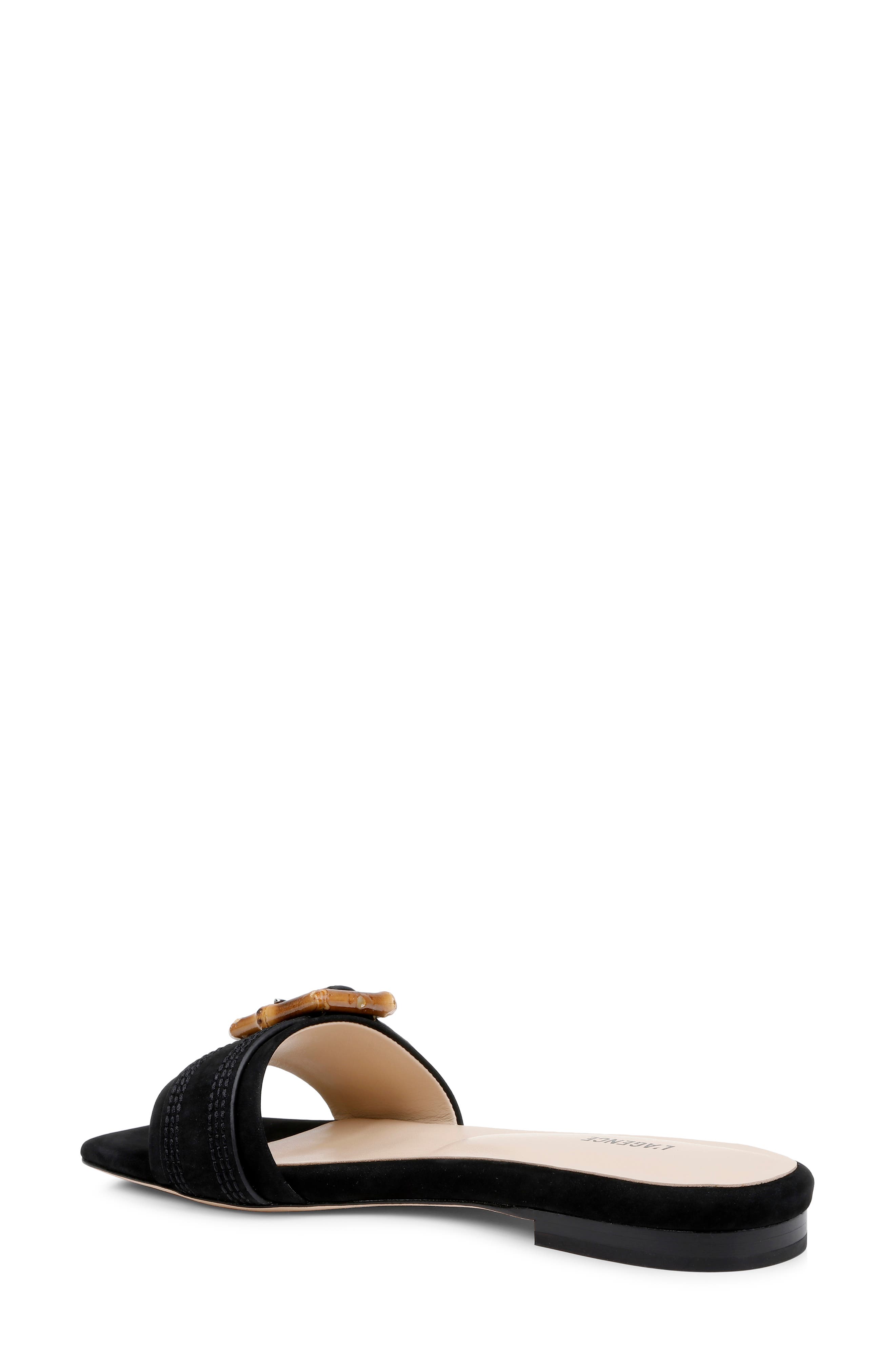 L'AGENCE Aurelie Slide Sandal, Alternate, color, 