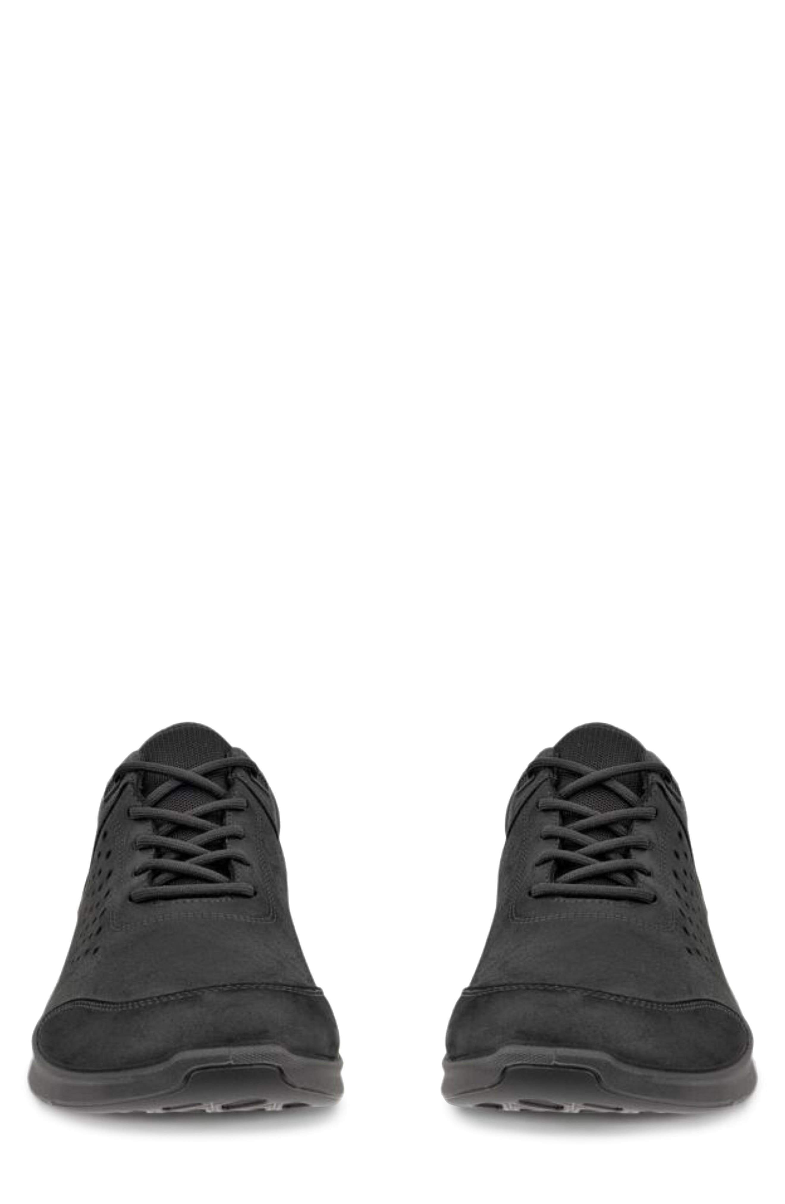 ECCO Exceed Water Resistant Lace-Up Oxford, Alternate, color, Black