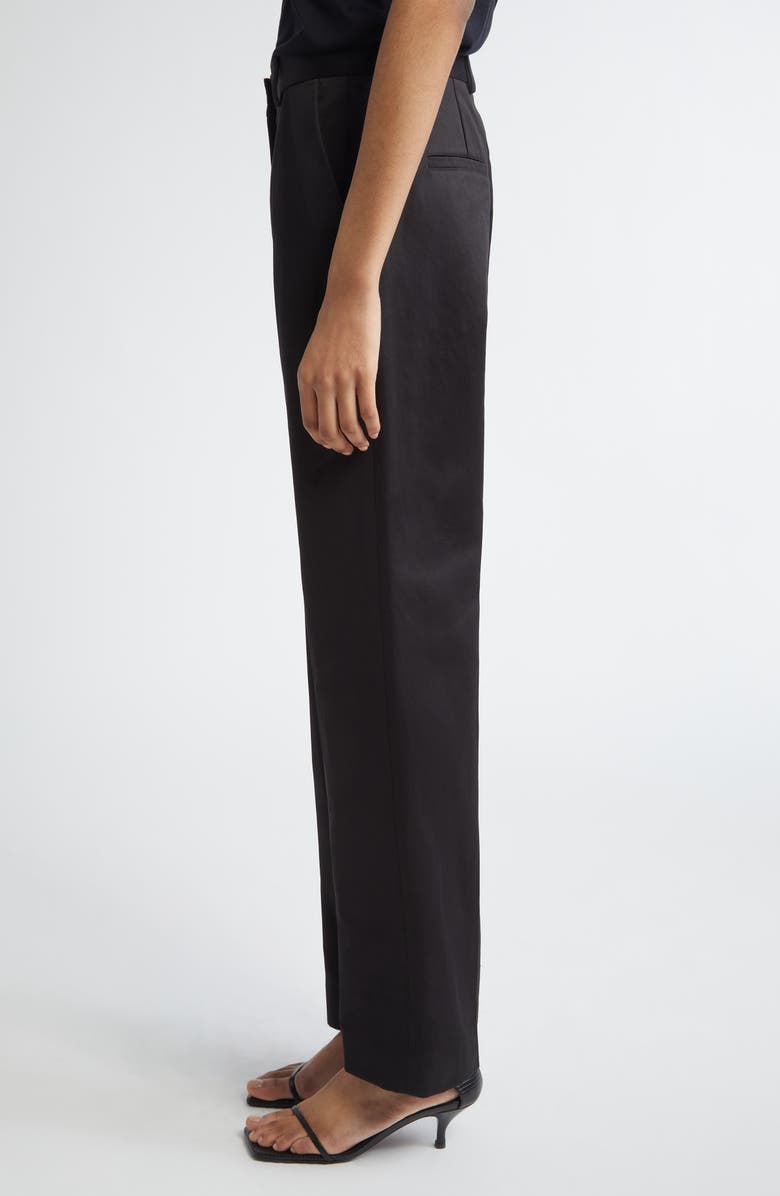 TOTEME Tailored Chinos, Alternate, color, Black