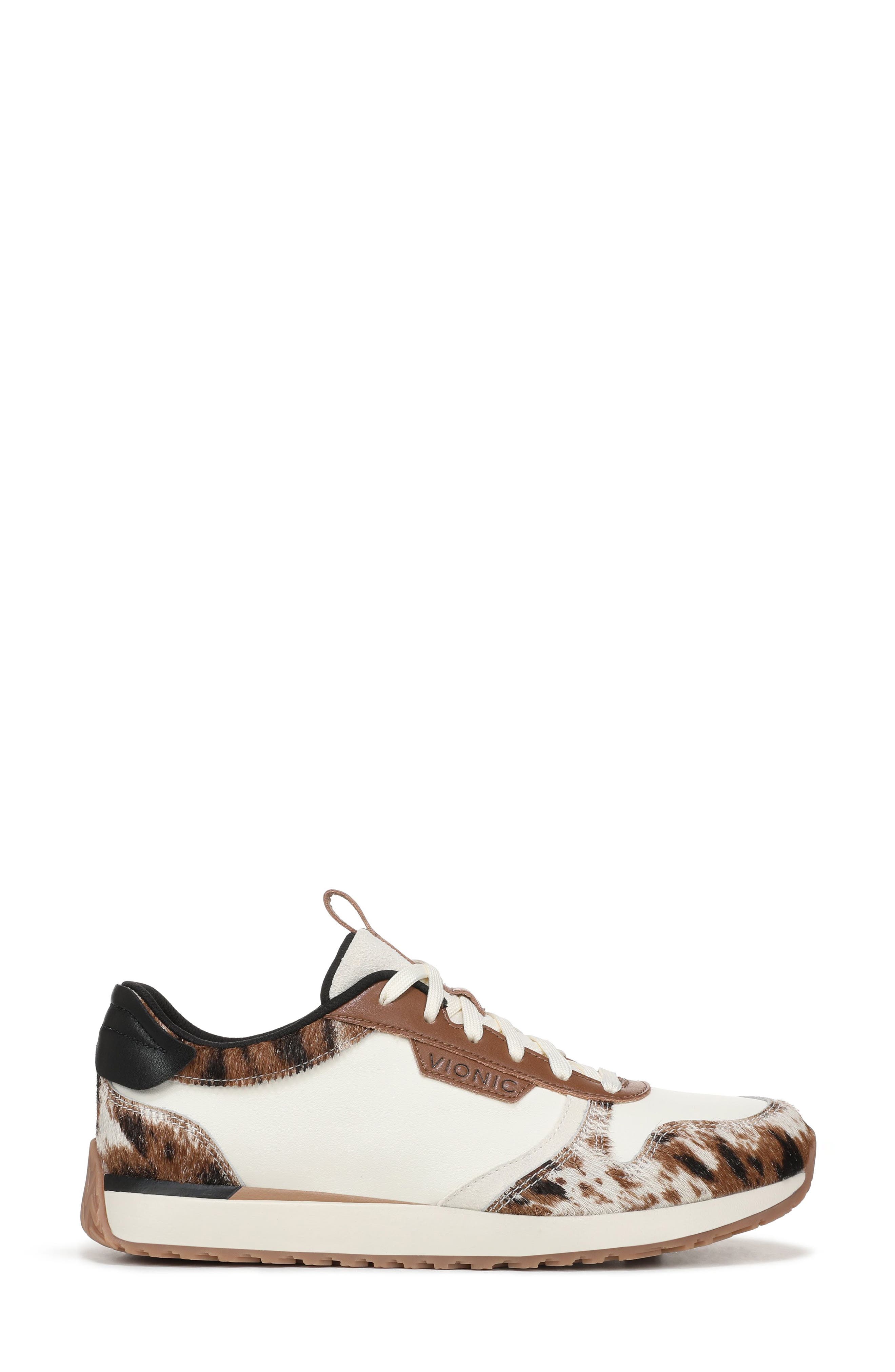 Monarch Sneaker, Alternate, color, IVORY/ BLACK MULTI