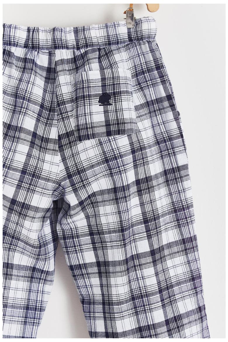 Linen Plaid Pants for Little Kid, Alternate, color, FULL PRINT