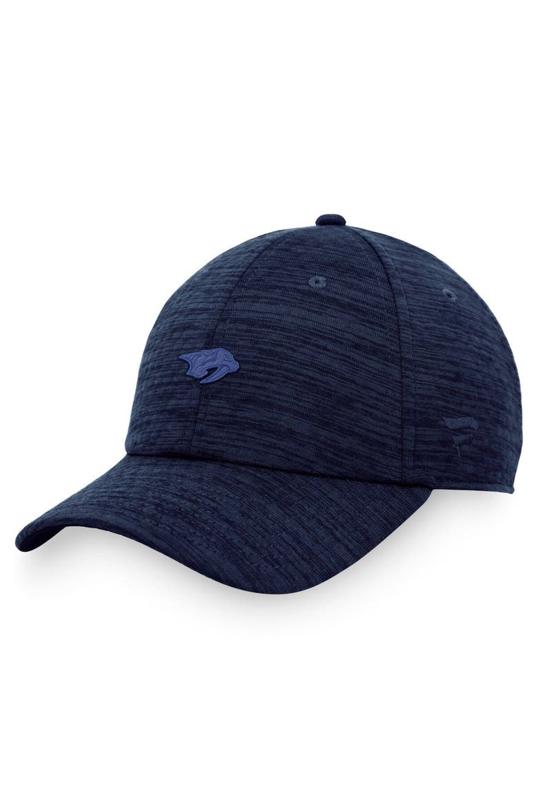 Men's Fanatics Branded Navy Nashville Predators Authentic Pro Road Snapback Hat, Main, color, Navy