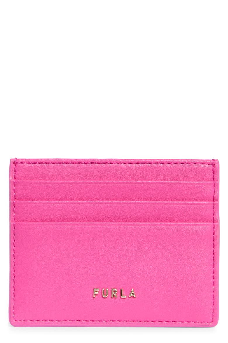 Classic Card Case, Main, color, POWER PINK