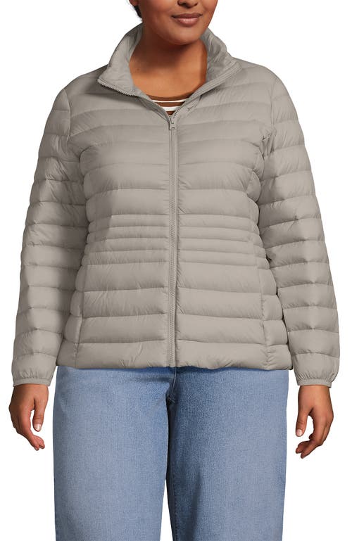Lands' End Wanderweight Ultralight Packable Down Jacket In Animal Print