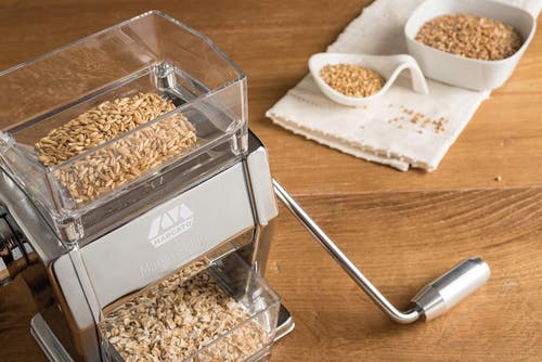 Marcato Marga Mulino Mill And Grain Grinder In Silver