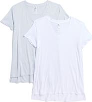 90 DEGREE BY REFLEX City View 2-Pack High-Low T-Shirts