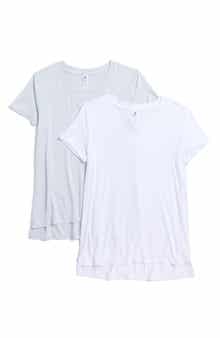 90 DEGREE BY REFLEX City View 2-Pack High-Low T-Shirts