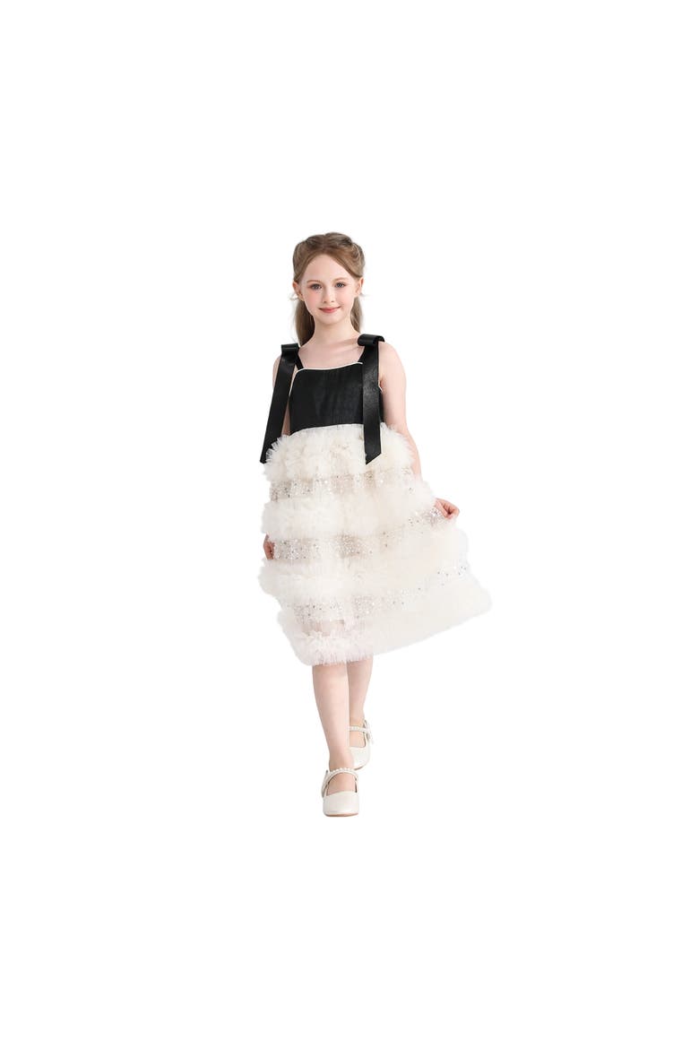 Sophia Party Dress, Alternate, color, Ivory