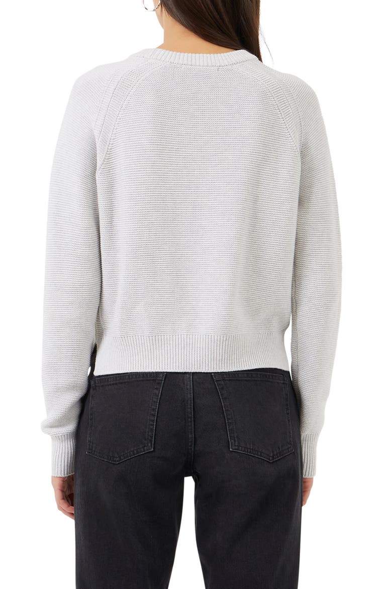 Lilly Mozart Cotton Sweater, Alternate, color, DOVE GREY