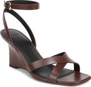 Vince Parma Ankle Strap Wedge Sandal