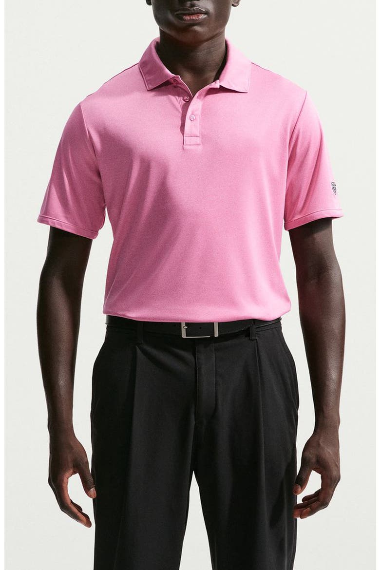 Par Dri-FIT Golf Polo, Main, color, PEONY