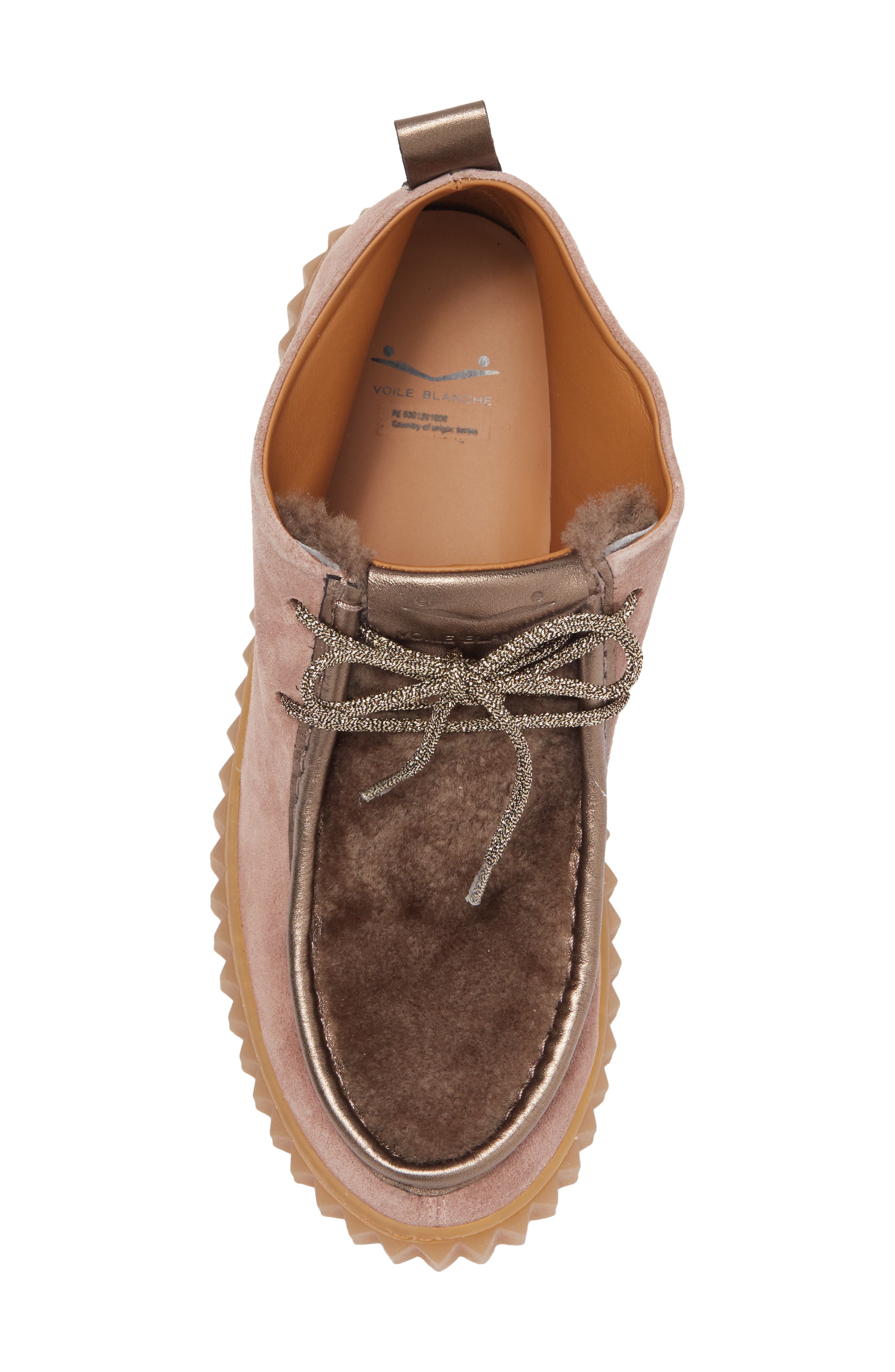 Voile Blanche Penelope Platform Suede Sneaker, Alternate, color, 