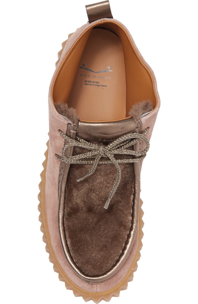 Voile Blanche Penelope Platform Suede Sneaker, Alternate, color,
