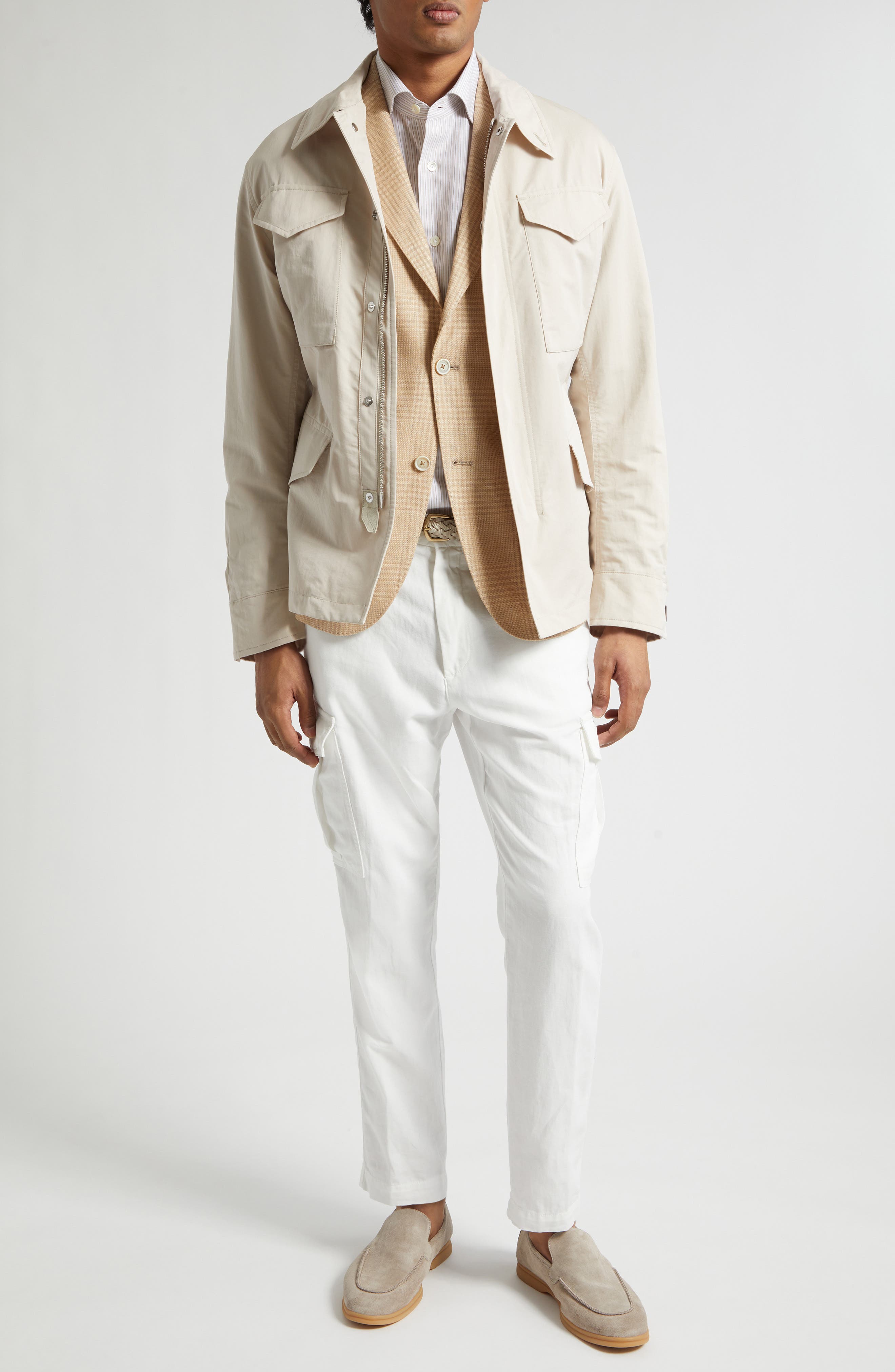 Cotton & Silk Field Jacket - image 2