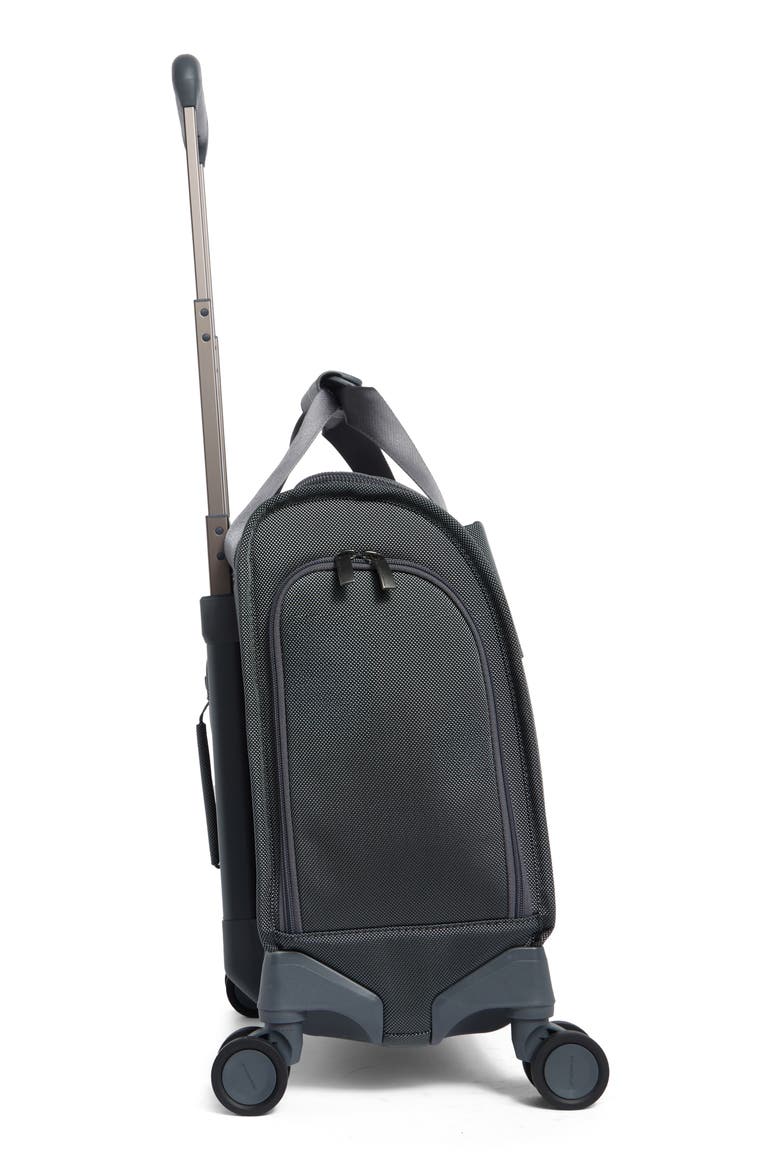 Baseline Cabin Spinner Carry-On Suitcase, Alternate, color, STEEL