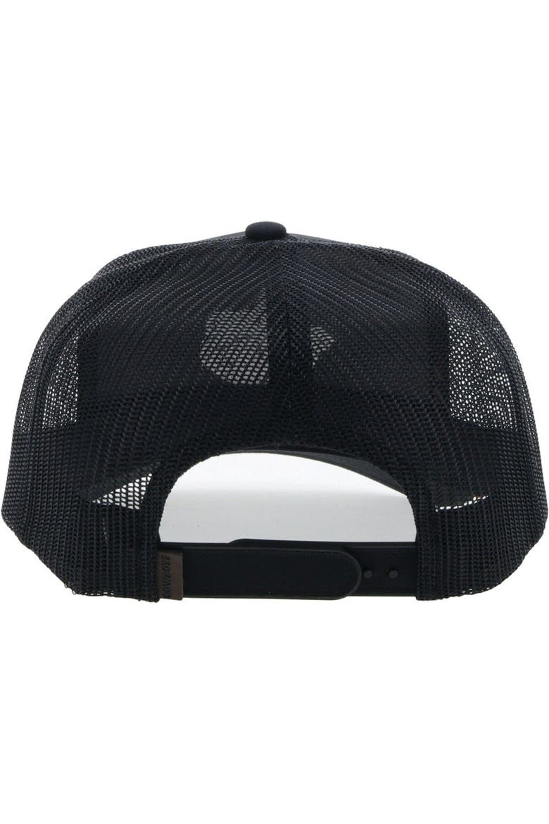 Men's HOOey Black Dallas Cowboys State Patch Trucker Snapback Hat, Alternate, color, Black